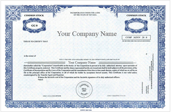Goes XO11189 Certificates