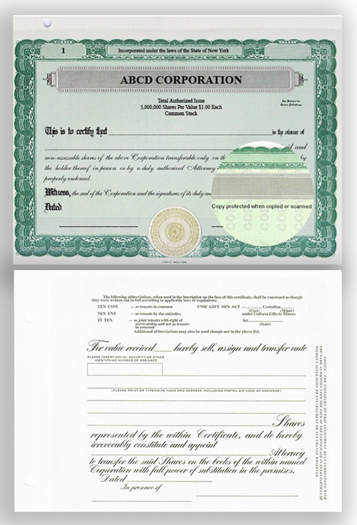 Standard Certificate