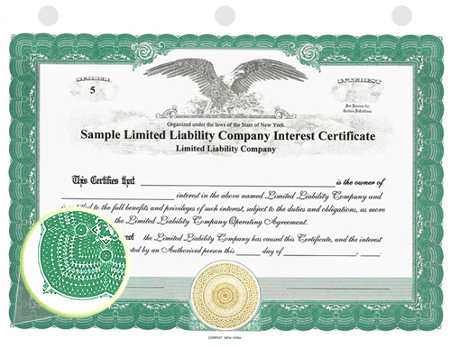 green eagle stock certificate