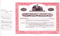 special order certificates
