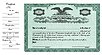 Standard Precise blue stock certificate