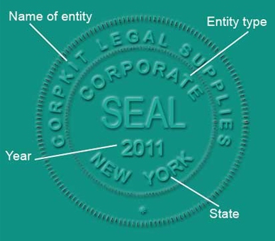 corporate seal example