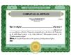         Electronic Digital Single Class Standard Stock Certificates