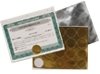 Notarial gold blank seal