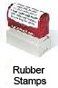 rubber stamps